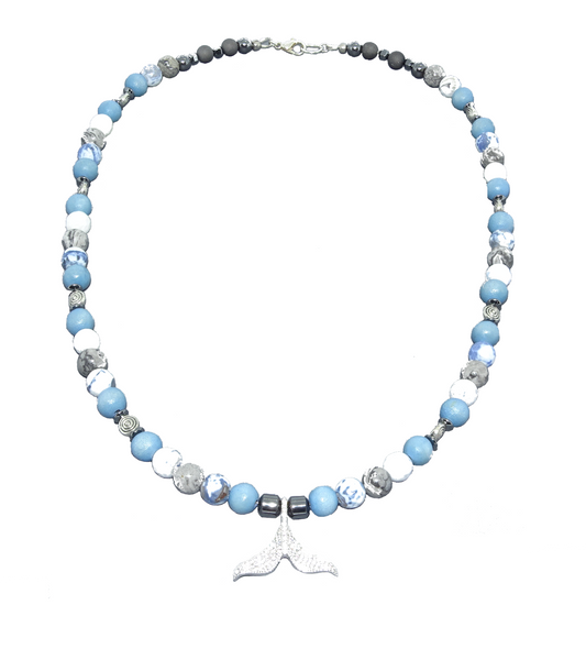 Blue Whale Necklace