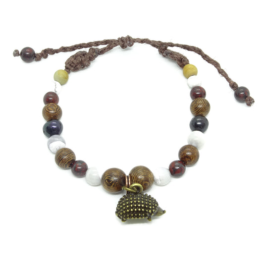 Adjustable Hedgehog Bracelet