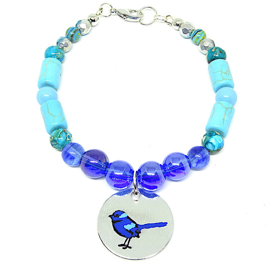 Superb Fairywren Bracelet